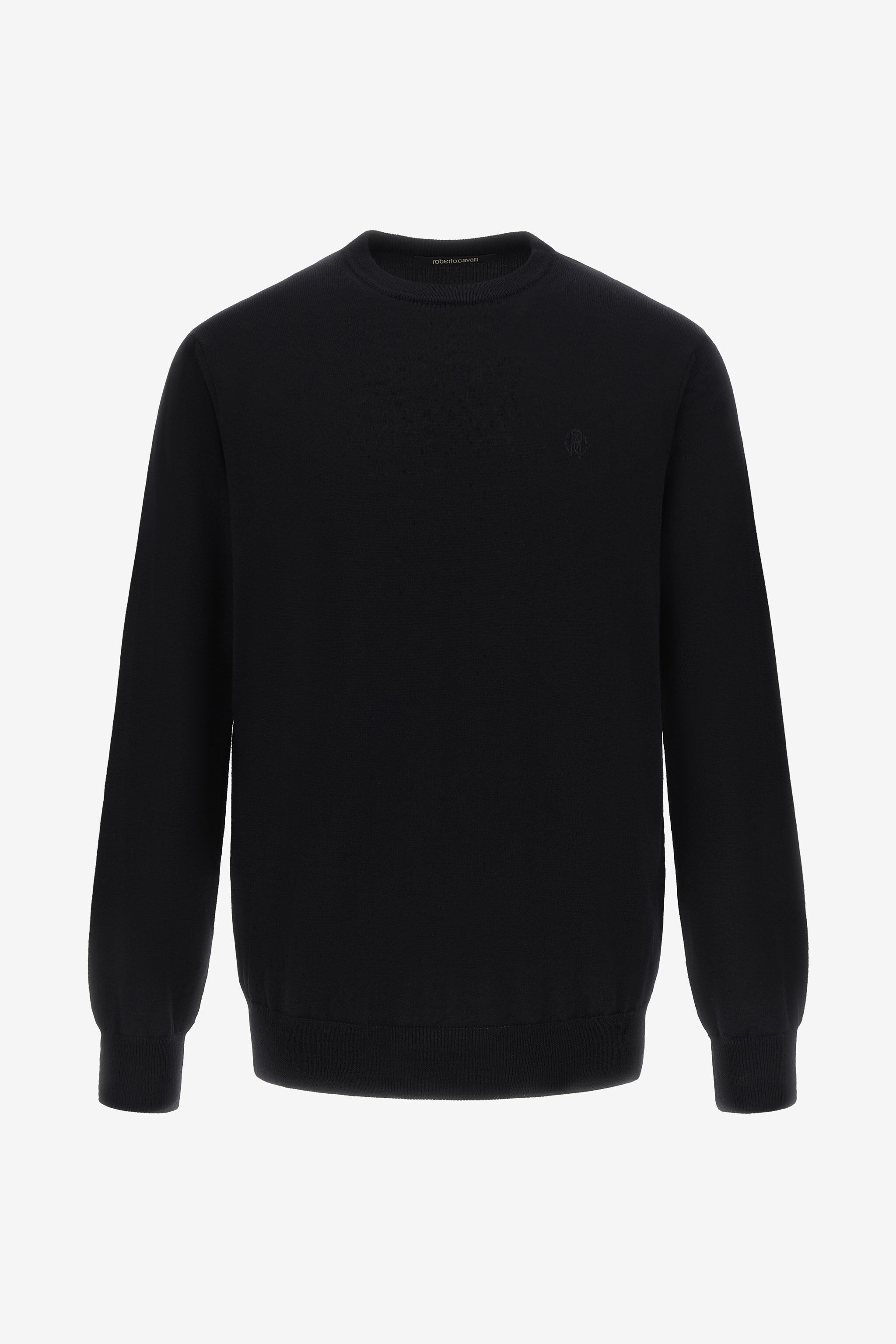 RC Maglione girocollo RC Nero NOM01B-MQ030