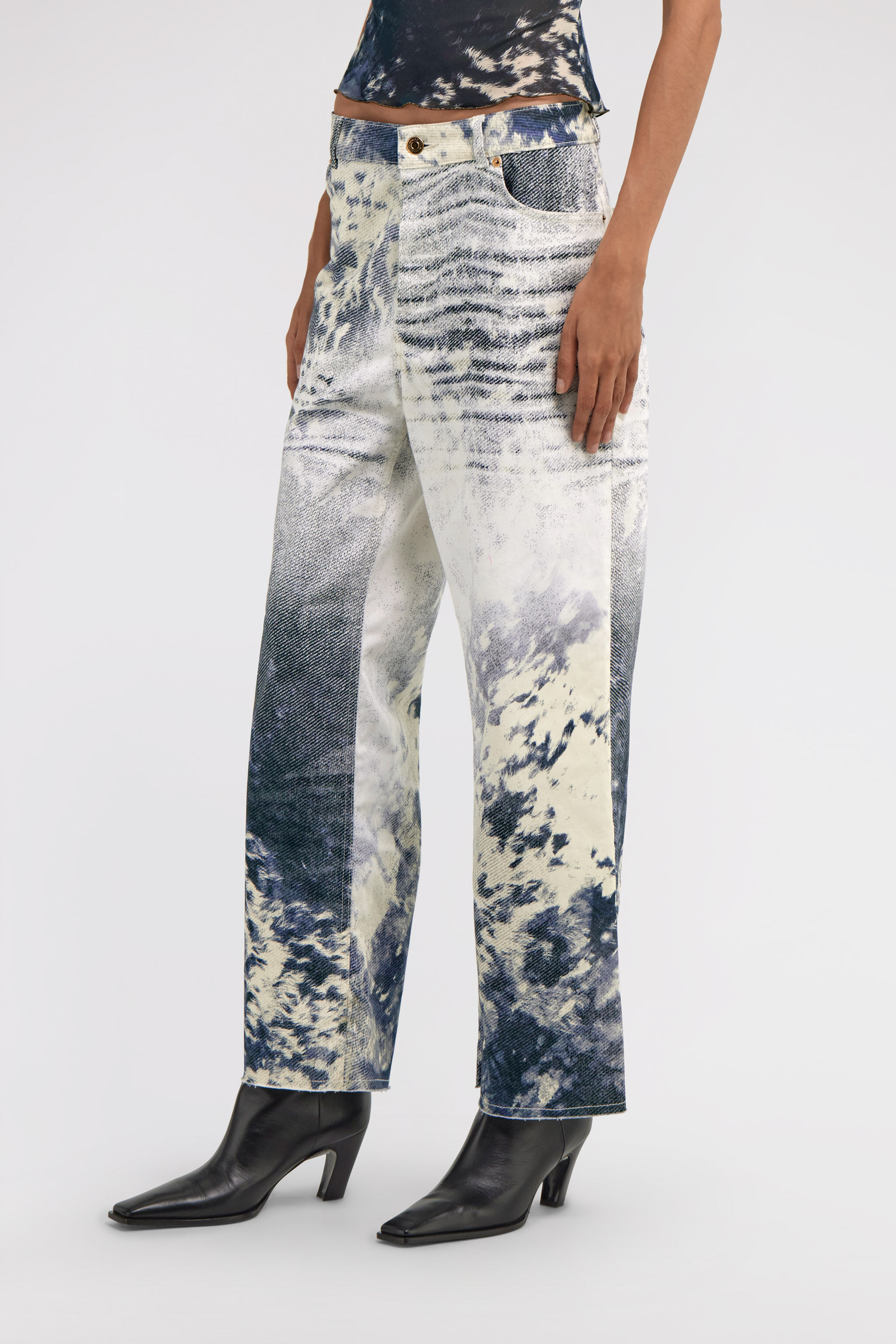 RC Appaloosa Print Jeans Blue TKJ206-DAN09