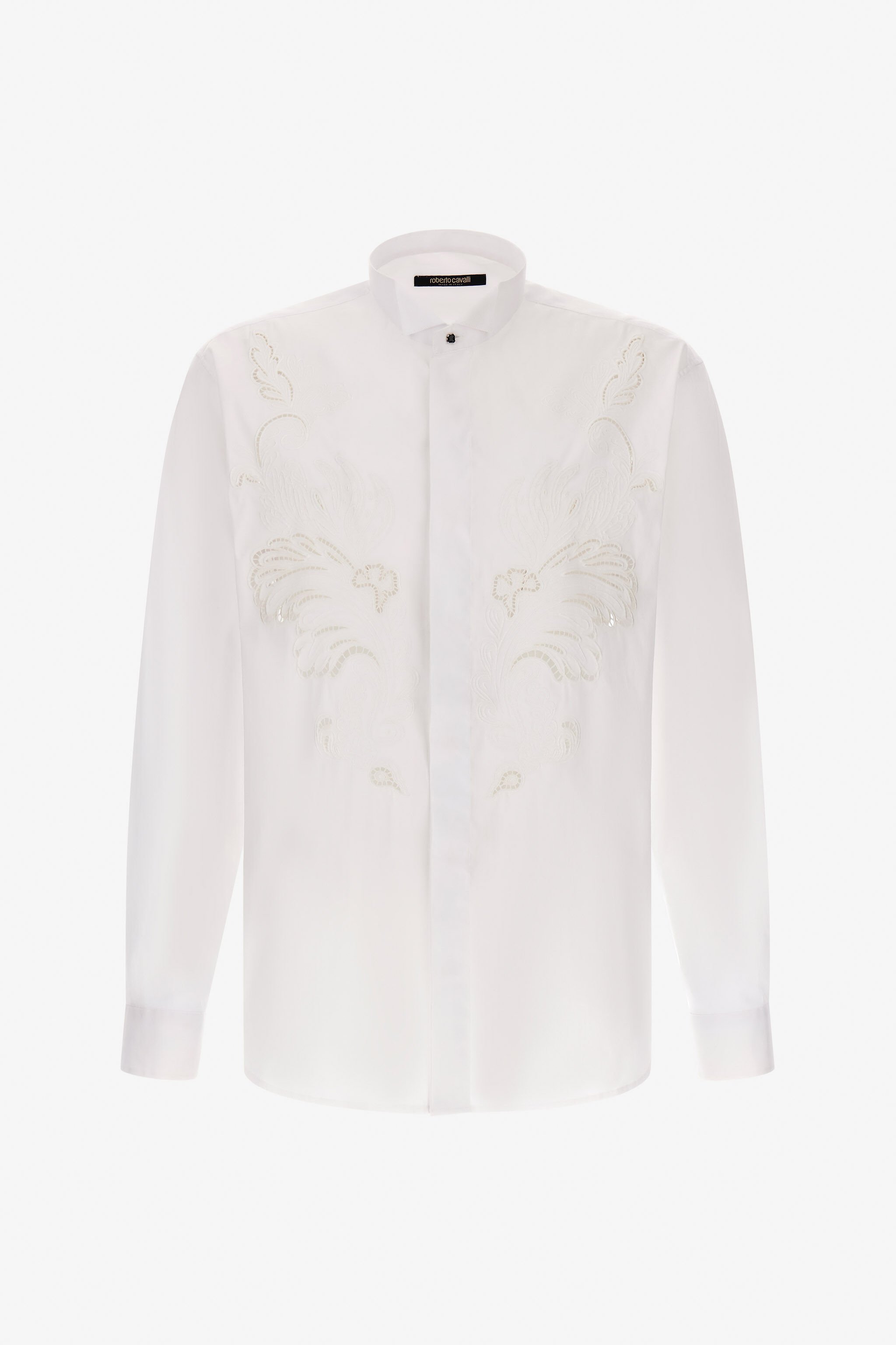 RC Camicia con ricamo Bianco TRT712-CH026
