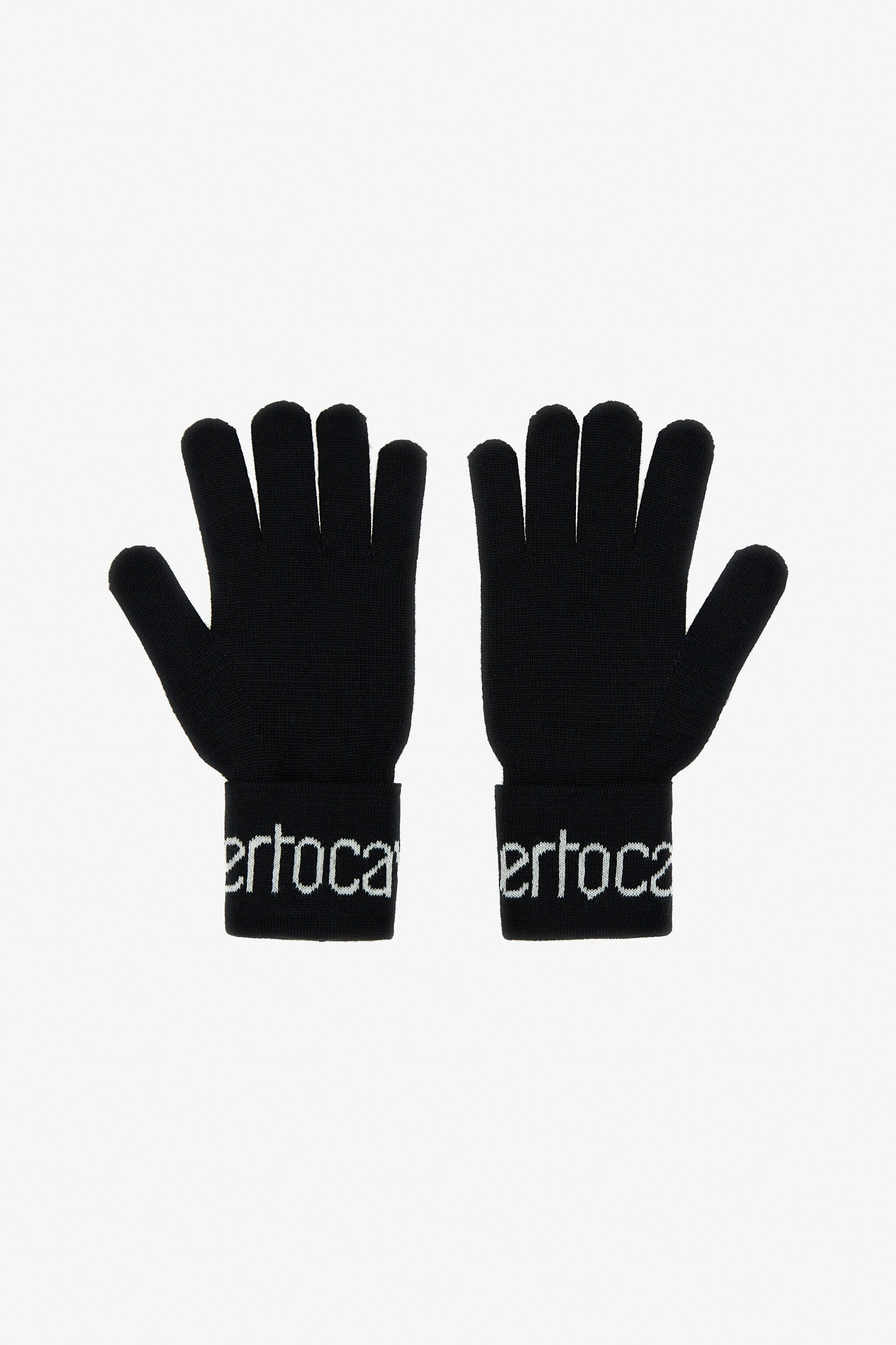 RC Guanti In Misto Lana Con Logo Nero TALR25-IR042