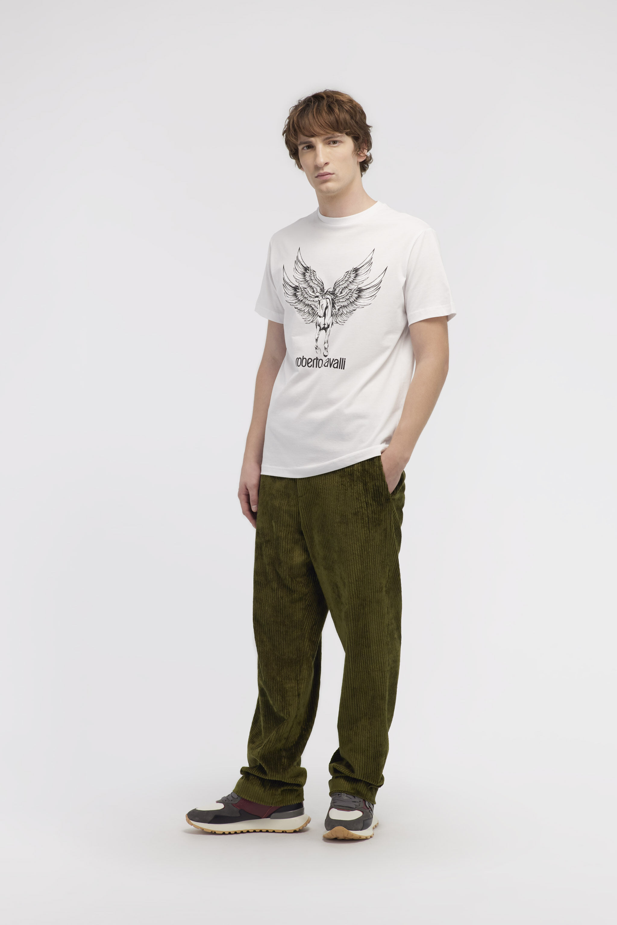 RC T-shirt with Horse logo and print Weiß NOT60I-JD060