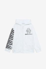 ${brand} Zebra-Print Sweatshirt With Logo ${colorDescription} ${masterID}