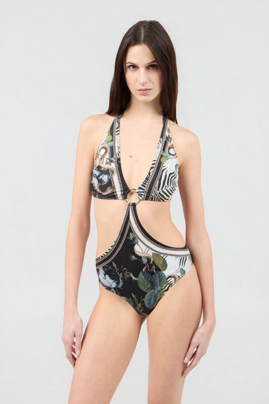 RC Badeanzug Mit Jewellery Foulard-Print RC Badeanzug Mit Jewellery Foulard-Print MULTICOLOR SOW00E-4GE01