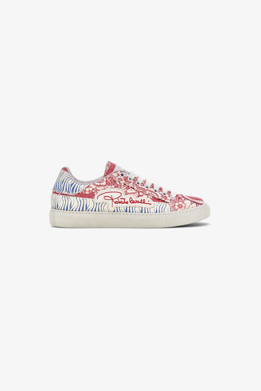 RC Bandana Print Sneakers Red TKS234-ACD07