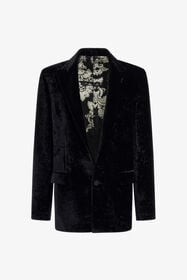 ${brand} Blazer with Broccato Print ${colorDescription} ${masterID}