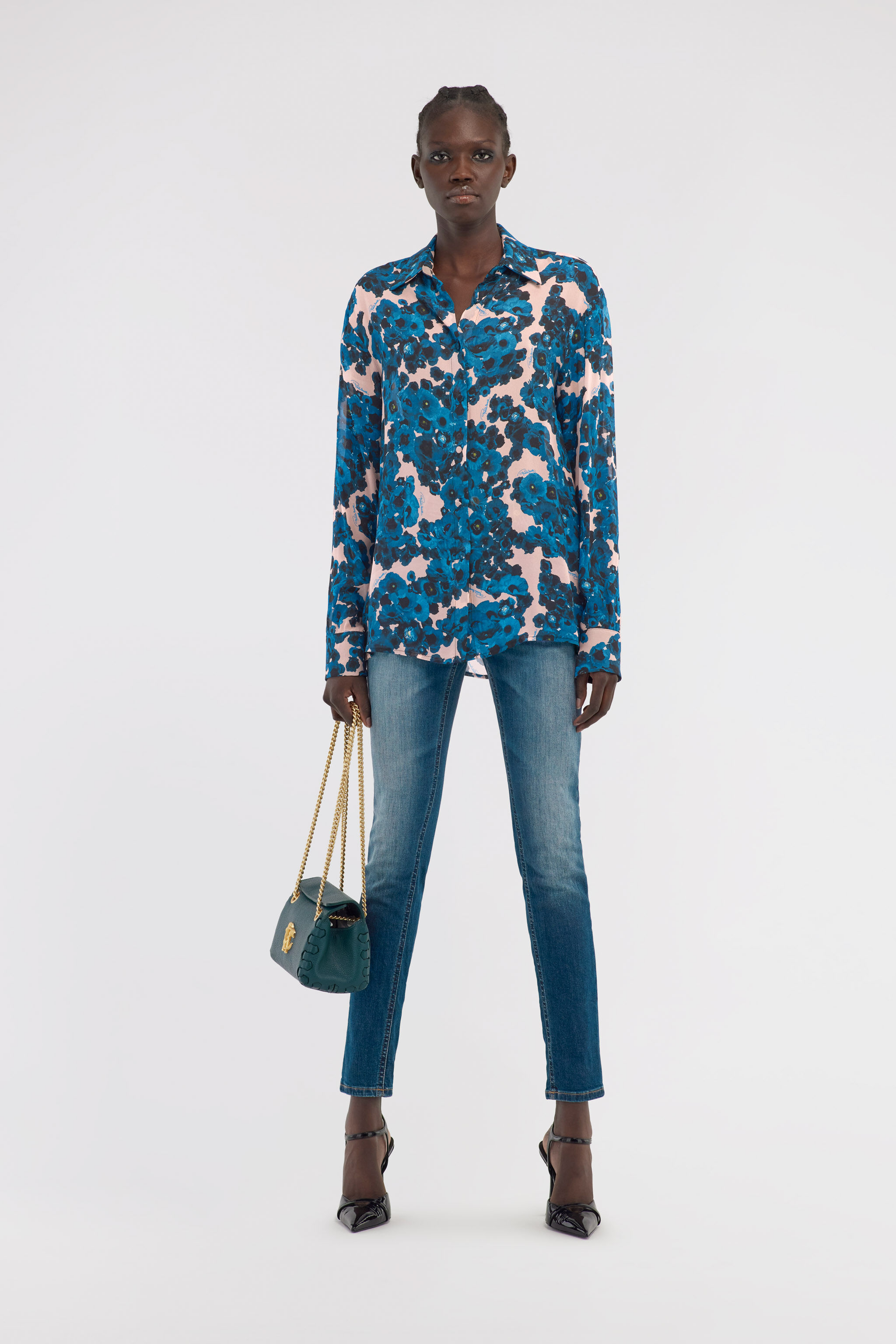 RC Shirt with print Blue NOT70A-6DM80