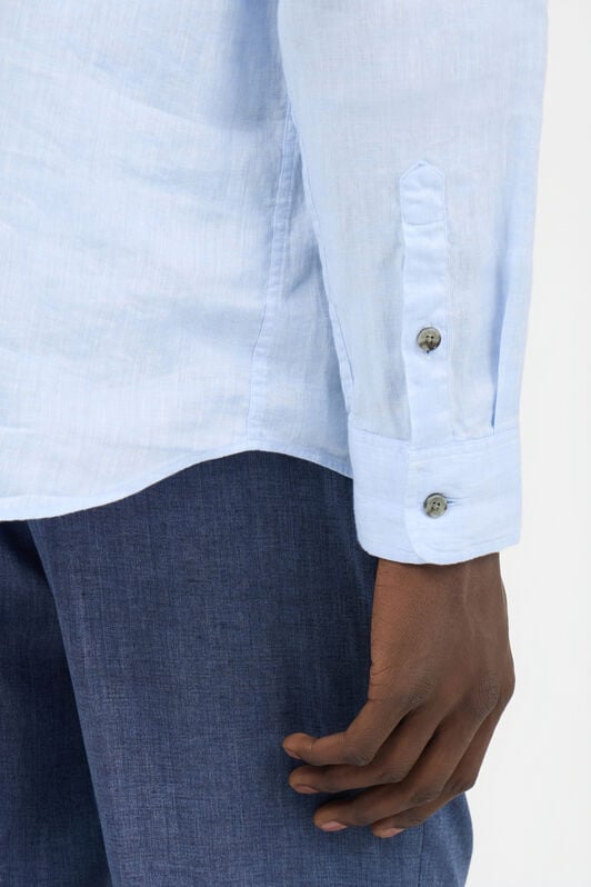 RC Chemise en Lin Bleu Clair LIGHT BLUE SOT70M-LG032
