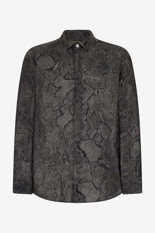 RC Python Print Shirt BLACK SOT70I-LG001
