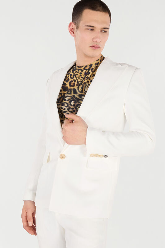 RC Single-Breasted Blazer White URT410-HS003