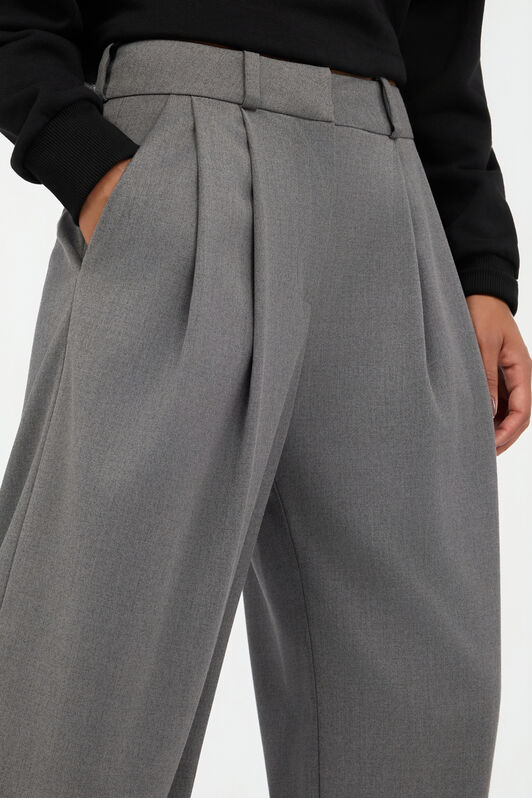 JC Pantaloni Ampi Pieghettati Grigi JC Pantaloni Ampi Pieghettati Grigi GRIGIO MELANGE VFT148-VF227