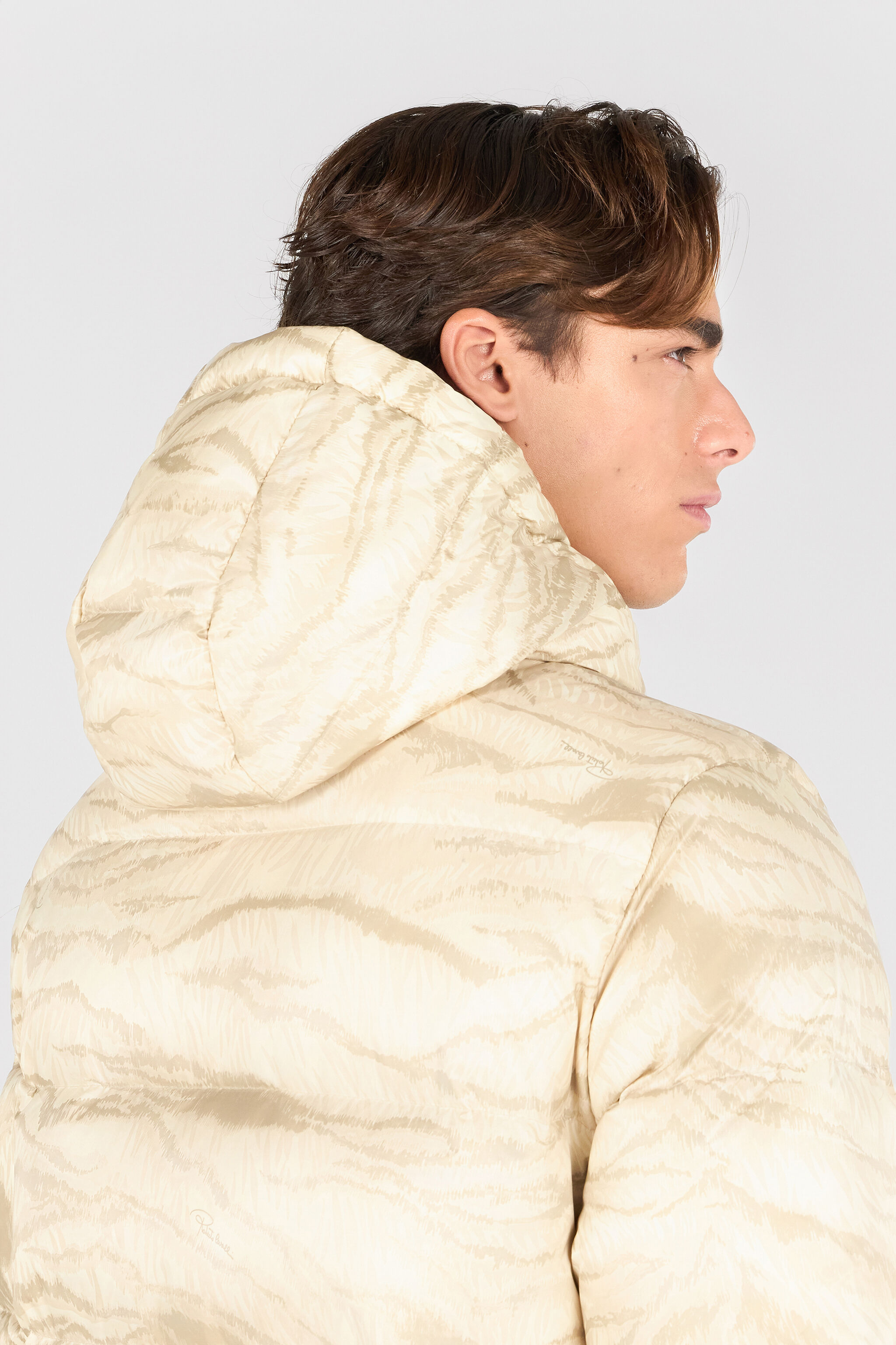 RC White Padded Jacket BEIGE OOT40I-5RO59