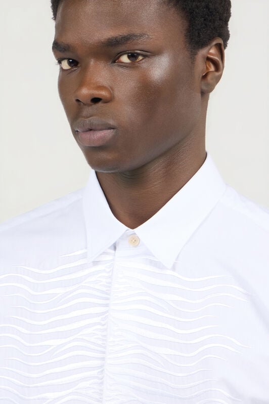 RC White Cotton Shirt WHITE SOT70E-3AD03