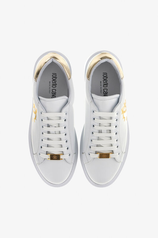 RC Sneakers with Monogram Mirror Snake White NOS00C-PNO01