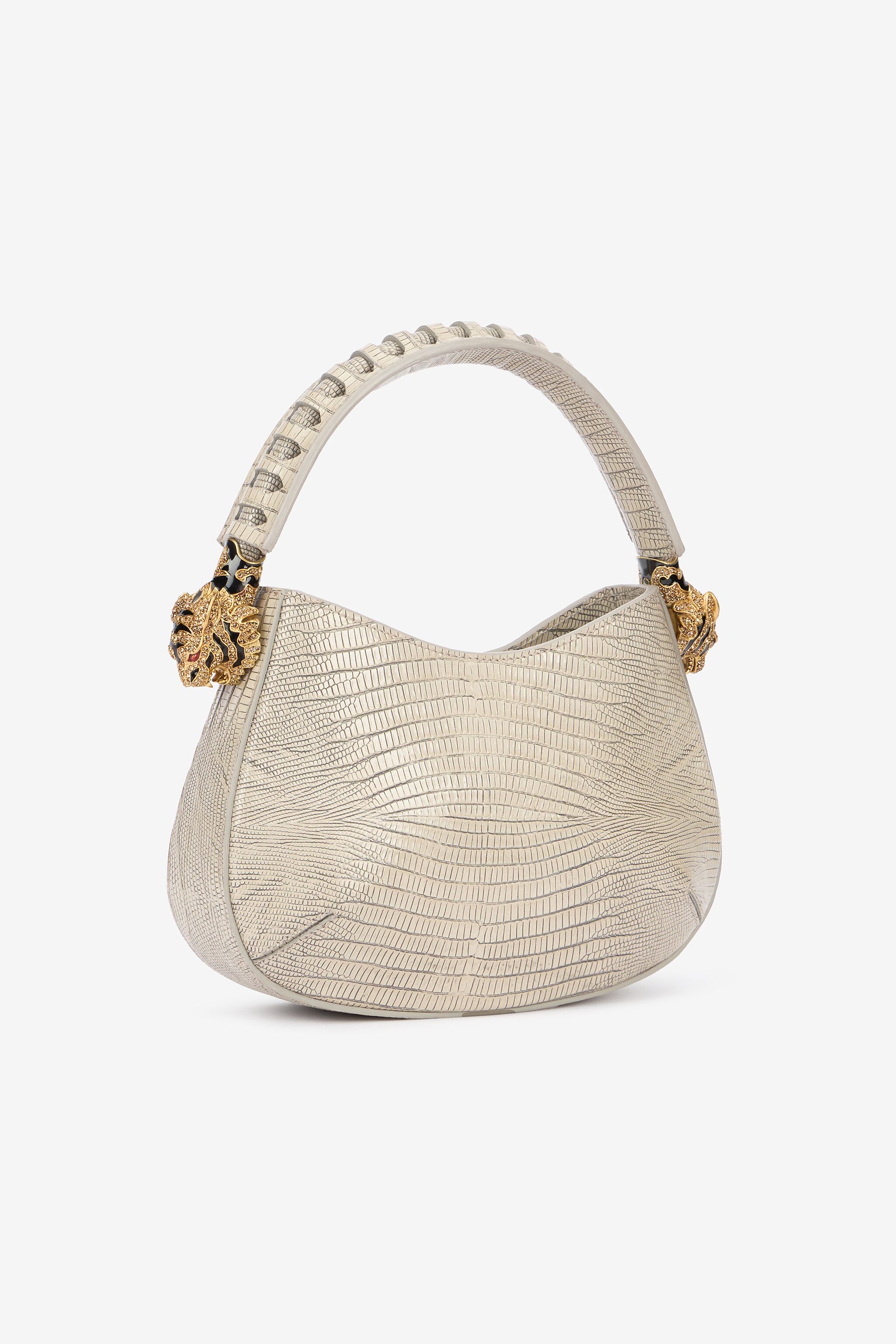 RC Ivory Roar Bag with Jewel Tigers Ivoire TWB002-PZ119