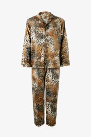 ${brand} Pigiama in Seta Stampa Jaguar Skin ${colorDescription} ${masterID}