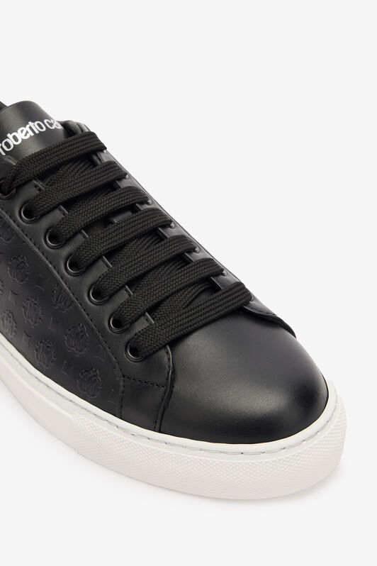 RC Sneakers Con Monogram RC All Over BLACK/SILVER POS01C-PZ085