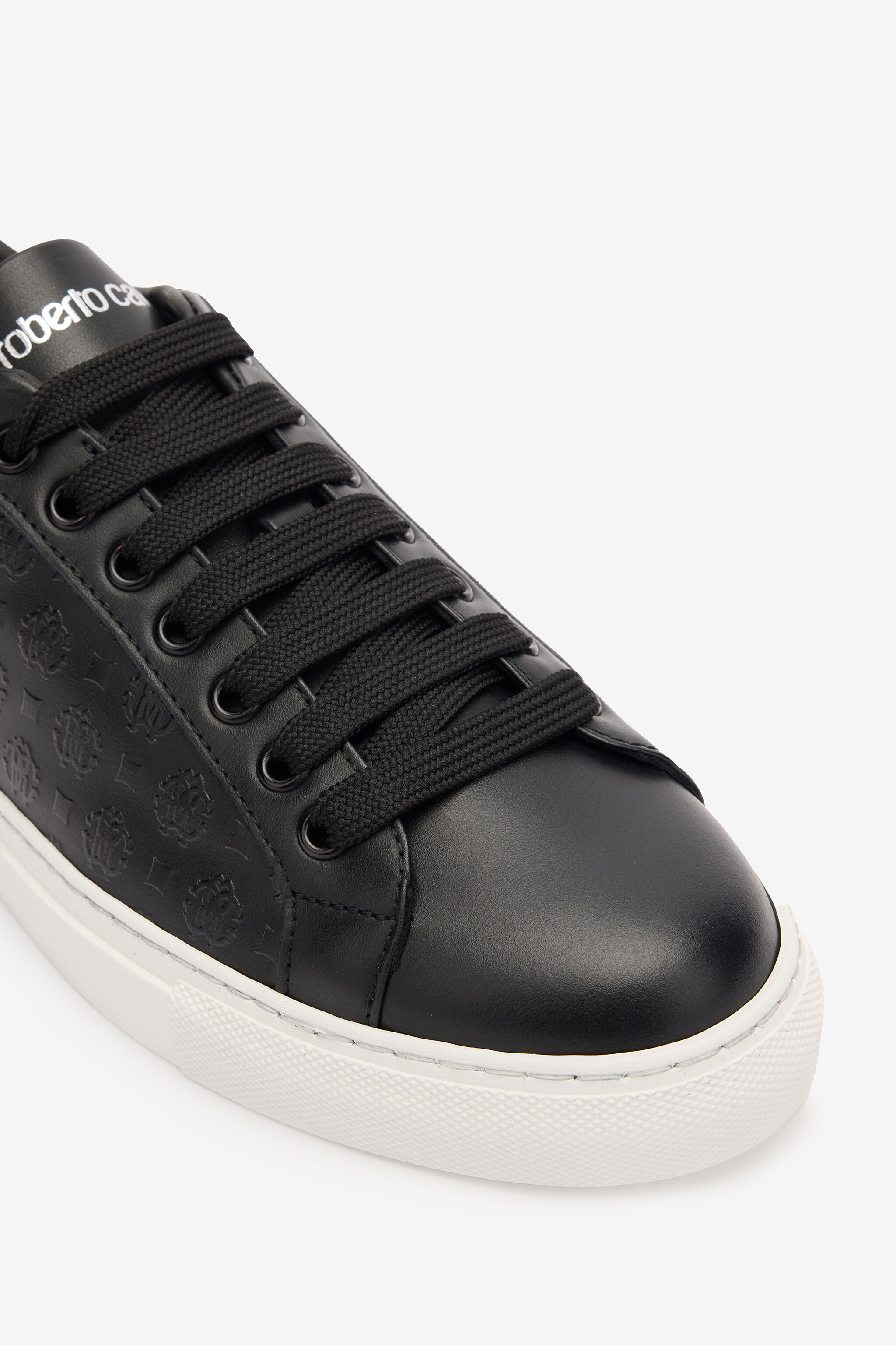 RC Sneakers Con Monogram RC All Over BLACK/SILVER POS01C-PZ085