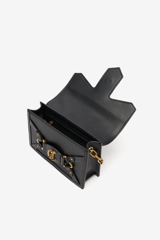JC Bolso Bandolera Con Monograma JC Negro UFB107-UF476