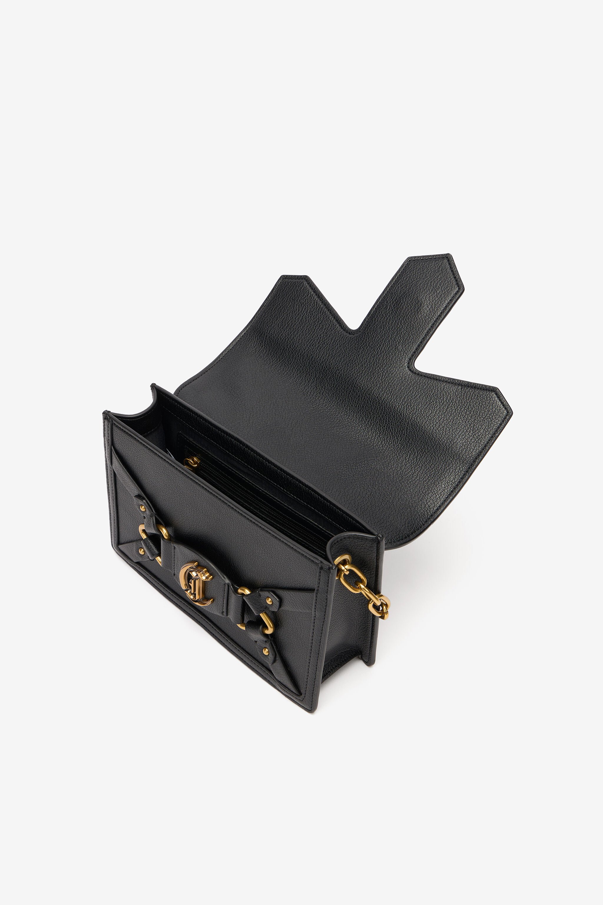 JC Bolso Bandolera Con Monograma JC Negro UFB107-UF476