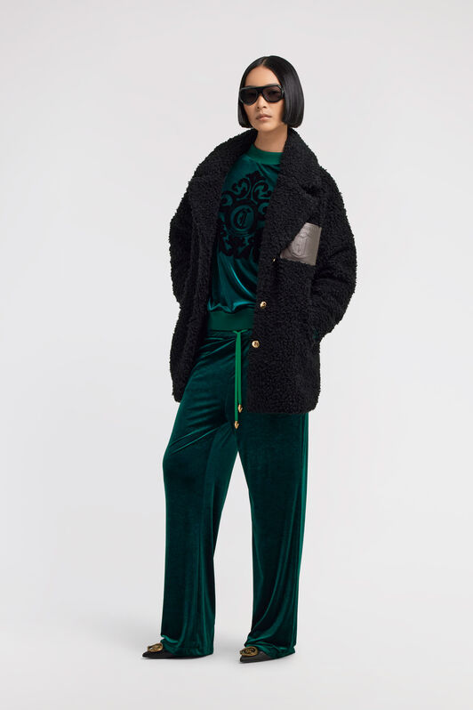 JC Just Cavalli Pants Dark green TFT079-TF108
