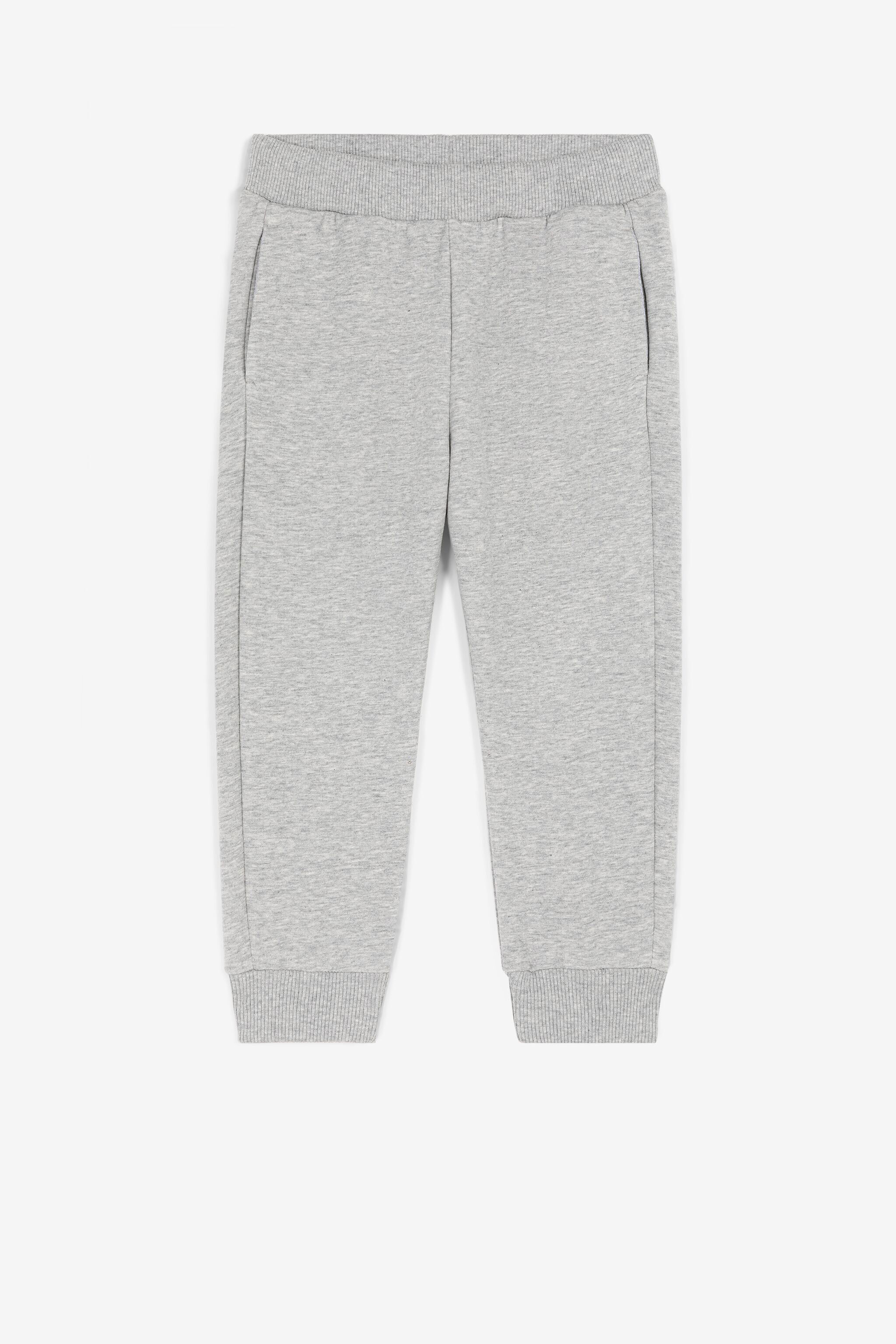 JU Logo-Appliqué Sweatpants Gray PJT209-CF050