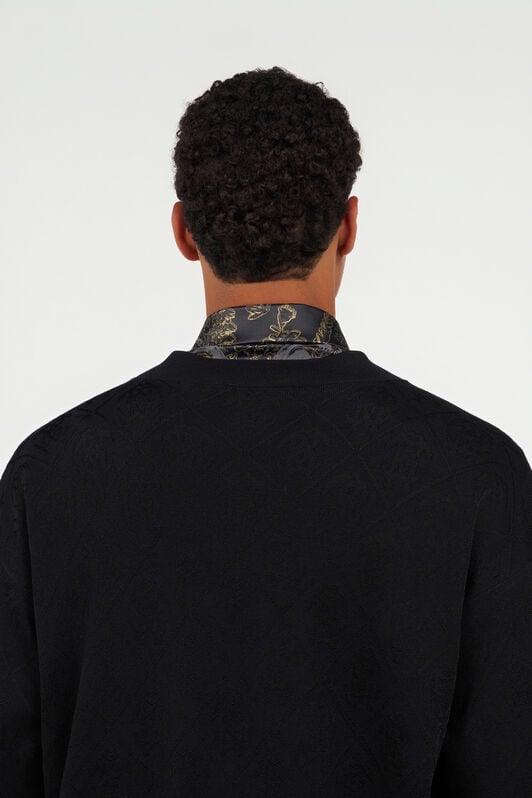 RC RC Motif Cardigan BLACK WRM908-MQ014