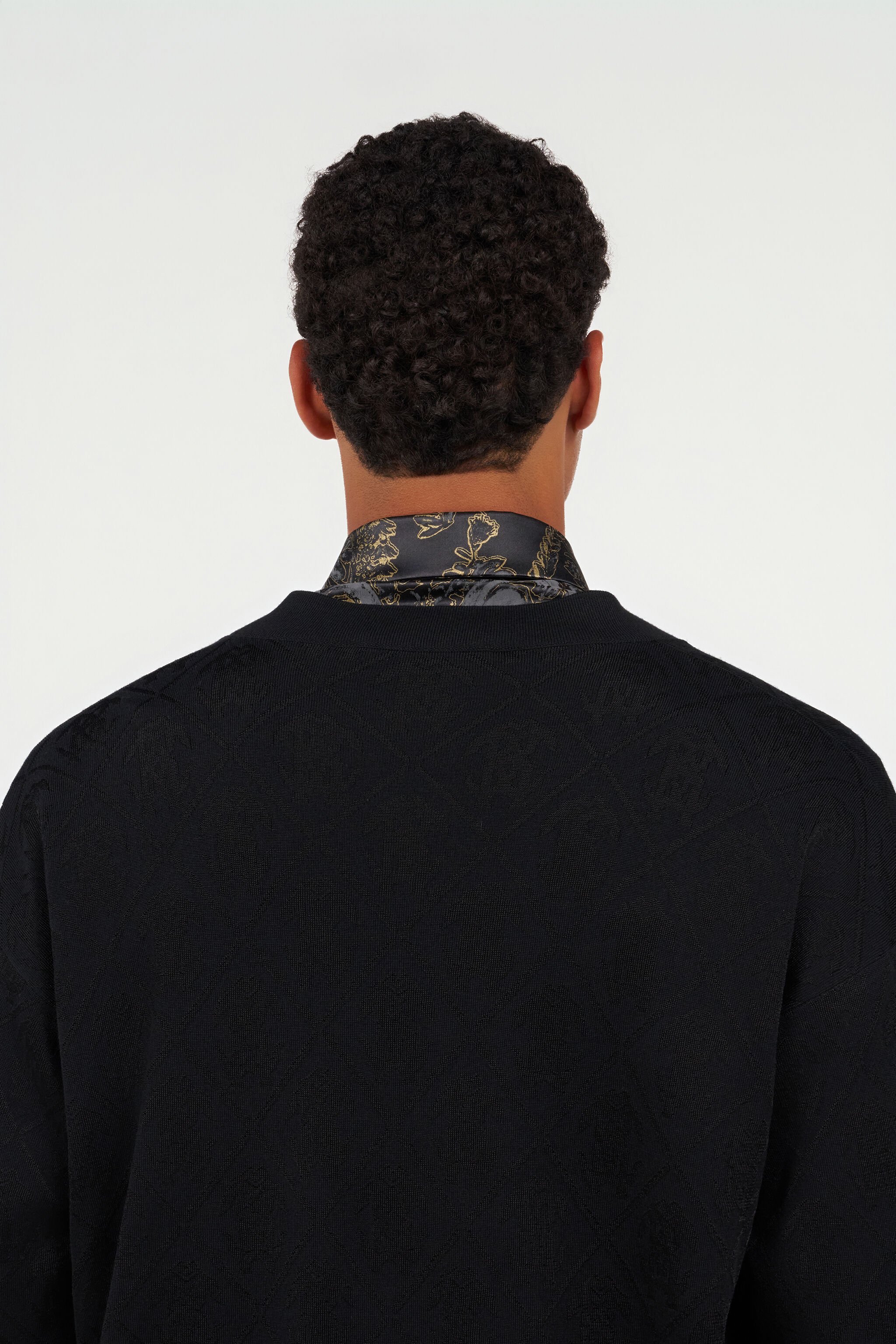 RC RC Motif Cardigan BLACK WRM908-MQ014