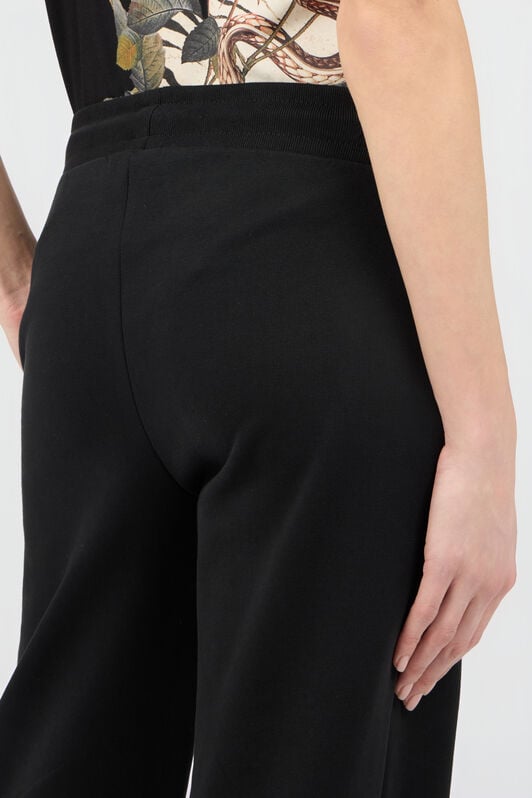 RC Pantalon En Coton Noir Avec Monogram RC BLACK SOT20H-CF013