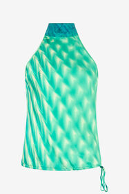 ${brand} Top In Seta Con Stampa Optical Glass ${colorDescription} ${masterID}