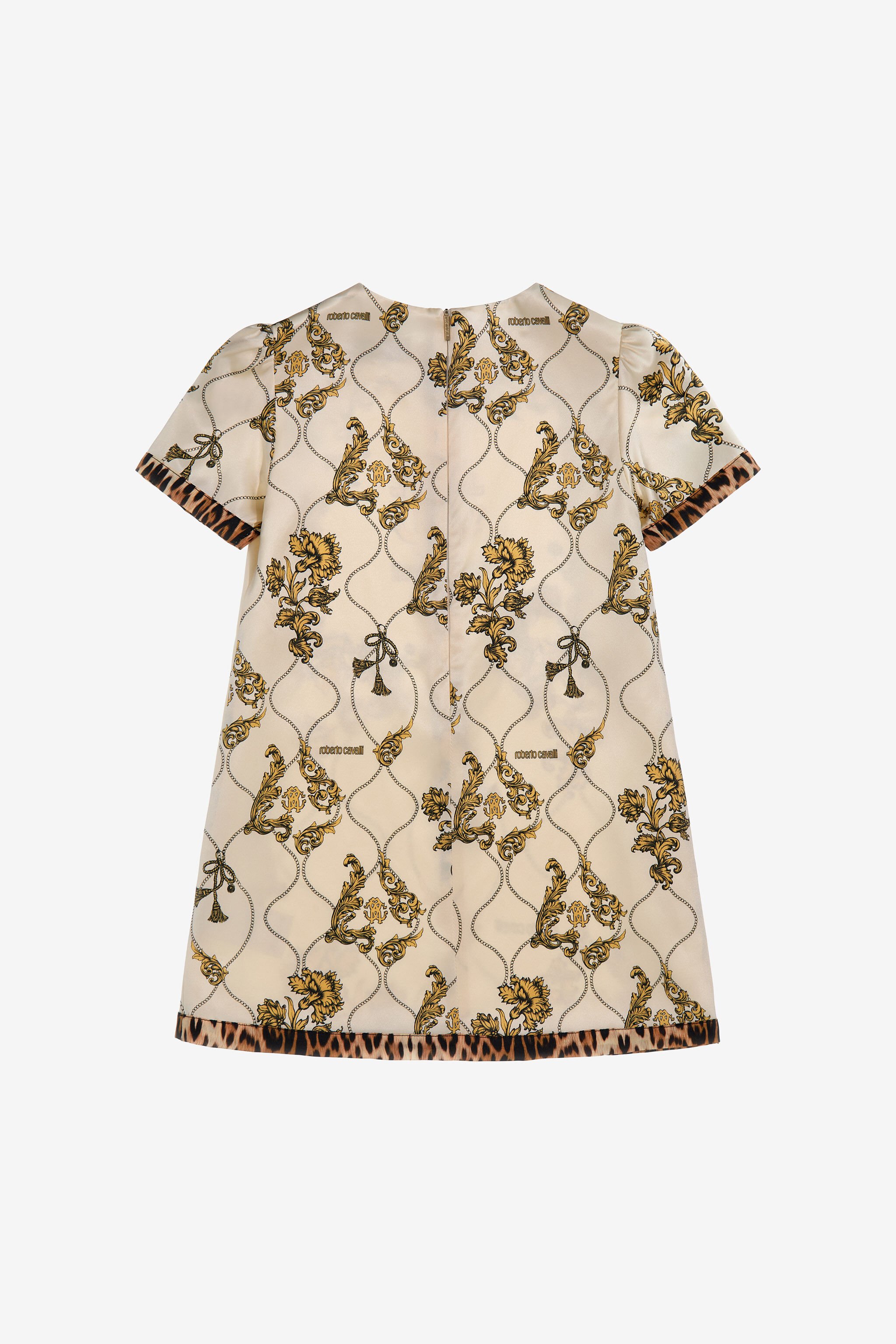 JU Printed dress Blanc SJT127-5II74