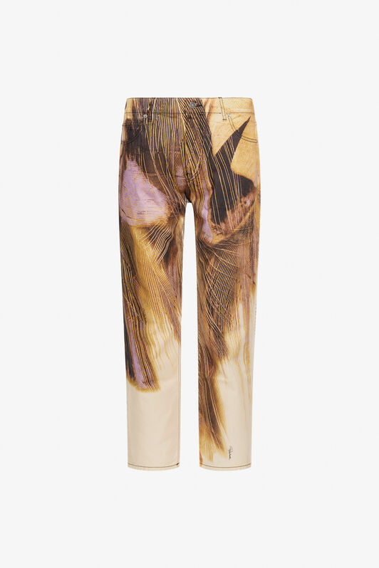 RC Savage print jeans Brown SMJ206-DE030