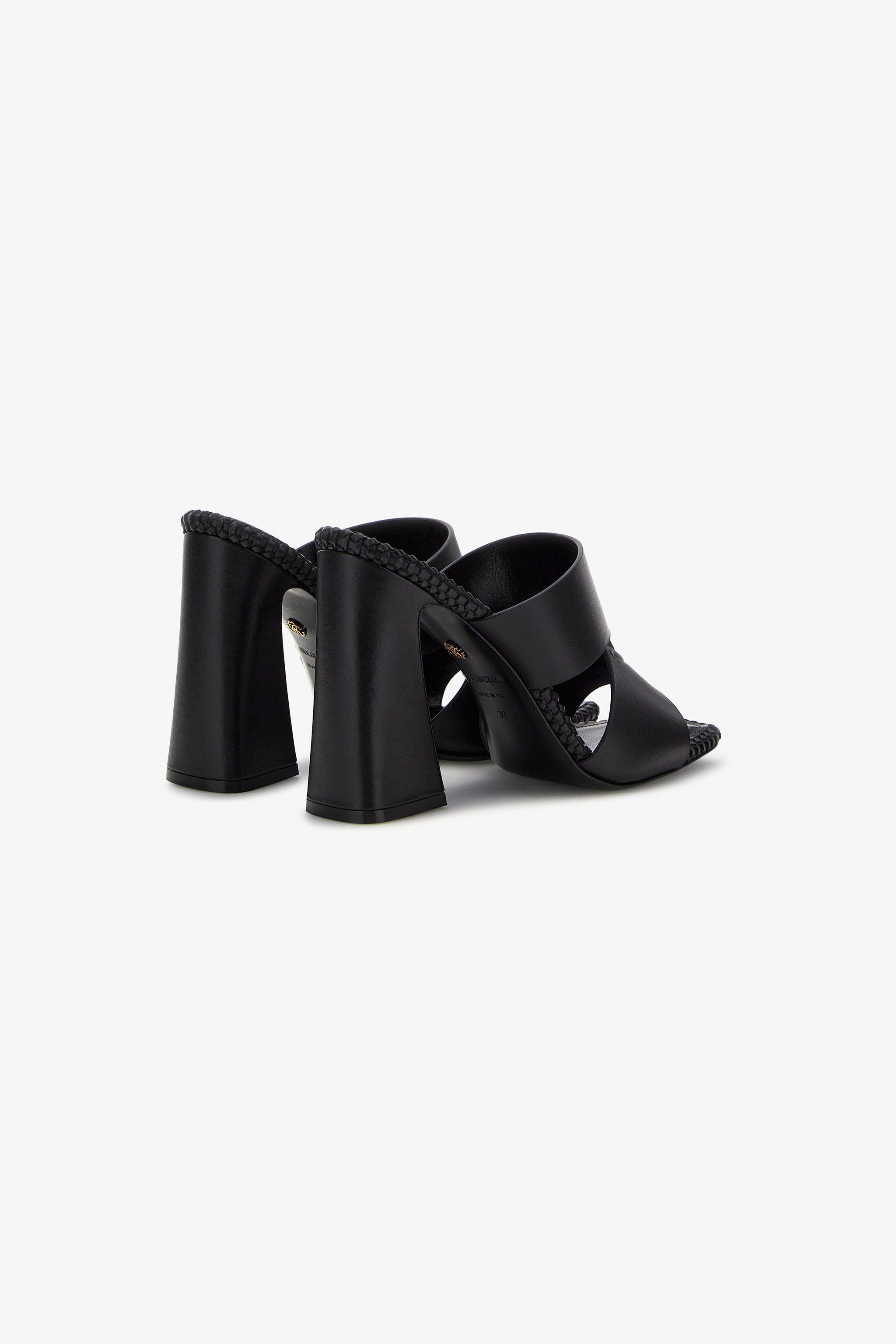RC Sandals with Monogram Mirror Snake Schwarz SKS004-PZ172