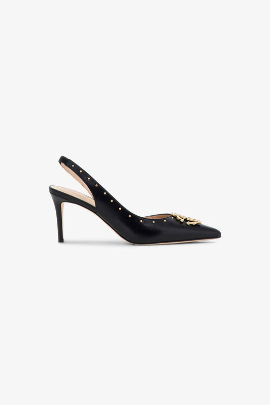 RC Slingback in pelle Nero OOS01E-PZ085