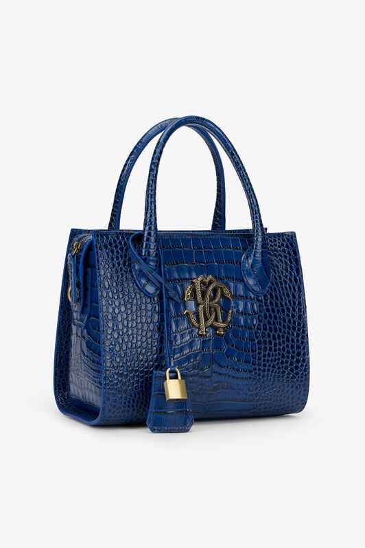 RC Borsa a Mano Blu Effetto Cocco RC Borsa a Mano Blu Effetto Cocco BLUETTE QOB00D-PZO32