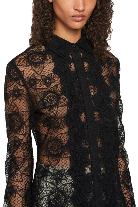 RC Stapelia lace shirt RC Stapelia lace shirt BLACK IQT720-RP063