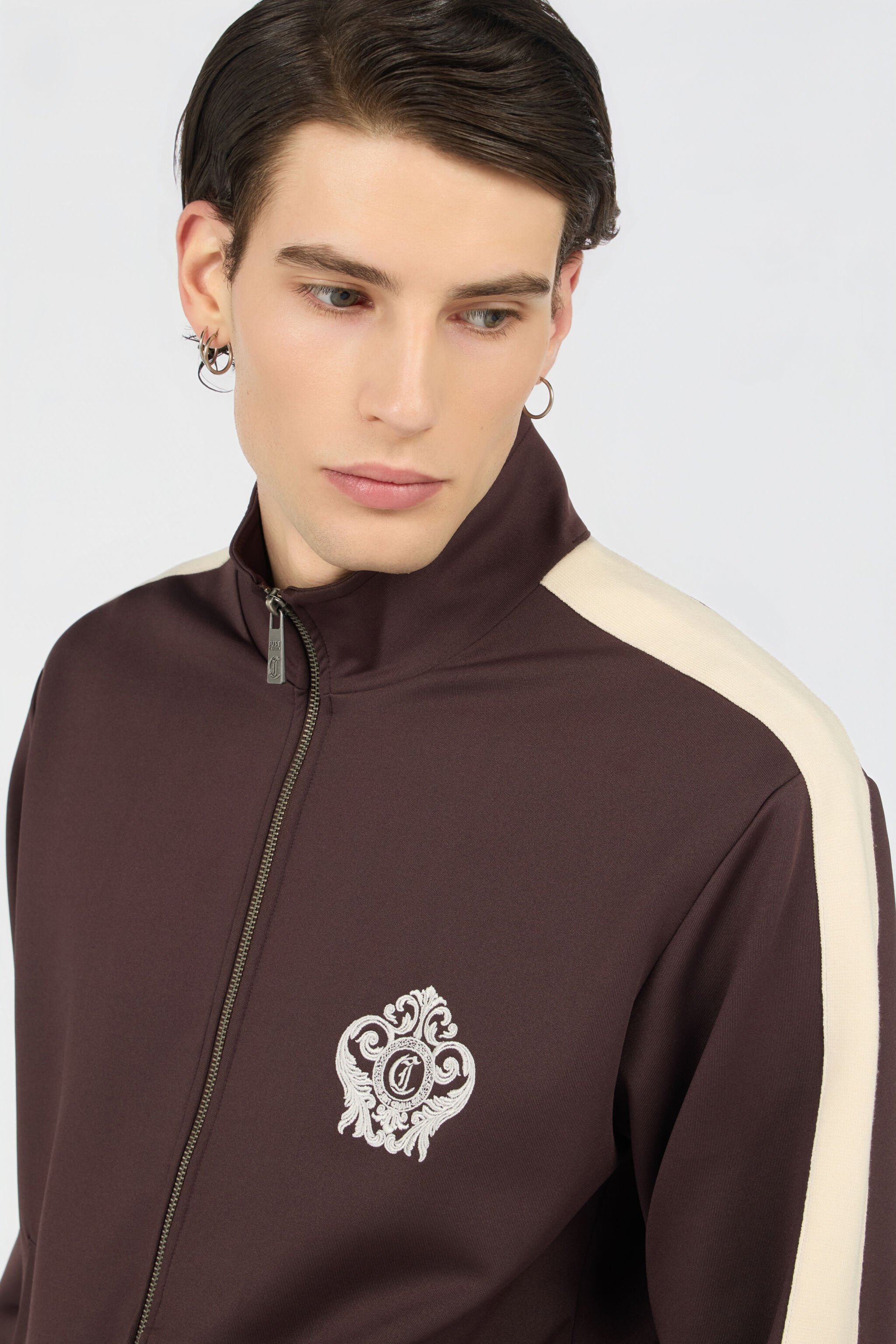 JC Brown Zip Hoodie  WFT109-WF139
