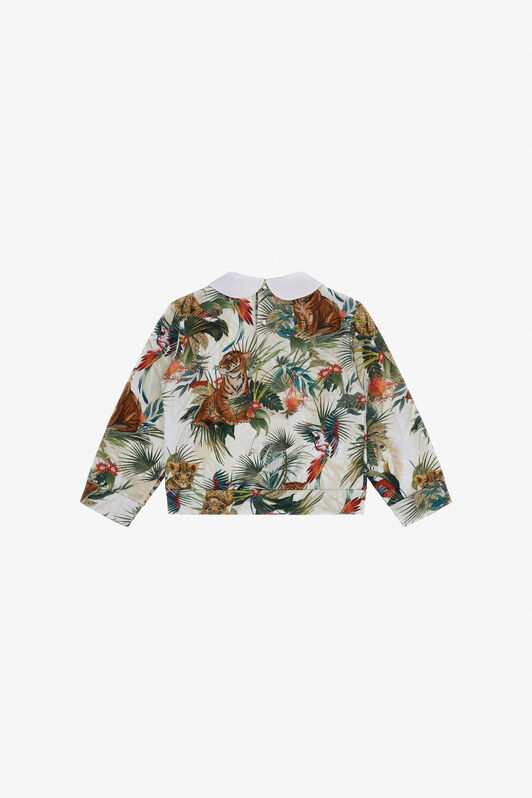 JU Printed Sweatshirt Grün SJT932-5OI95