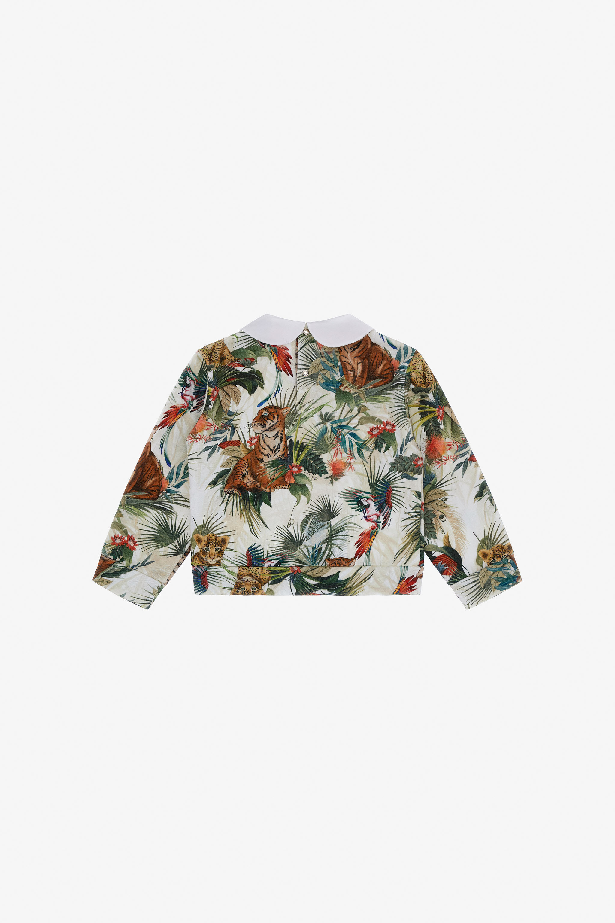 JU Printed Sweatshirt Grün SJT932-5OI95