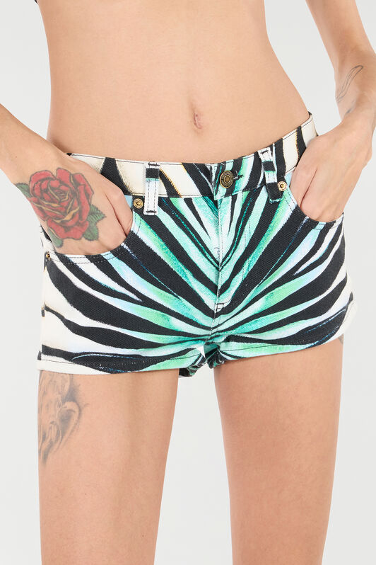 RC Ray Of Sea Print Shorts Light blue VKJ204-DAM33