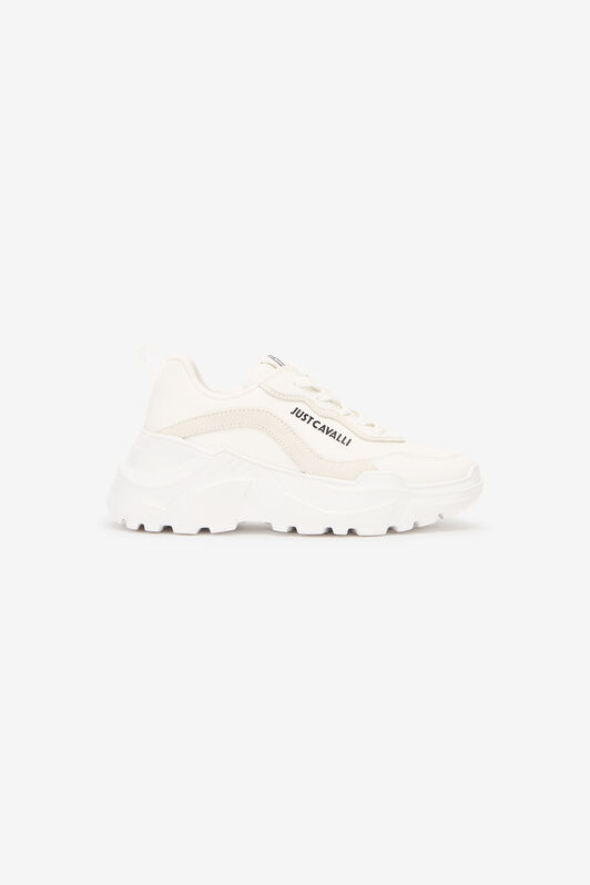 JC Sneakers Avec Semelle Renforcée Et Logo Blanc UFS037-UF359
