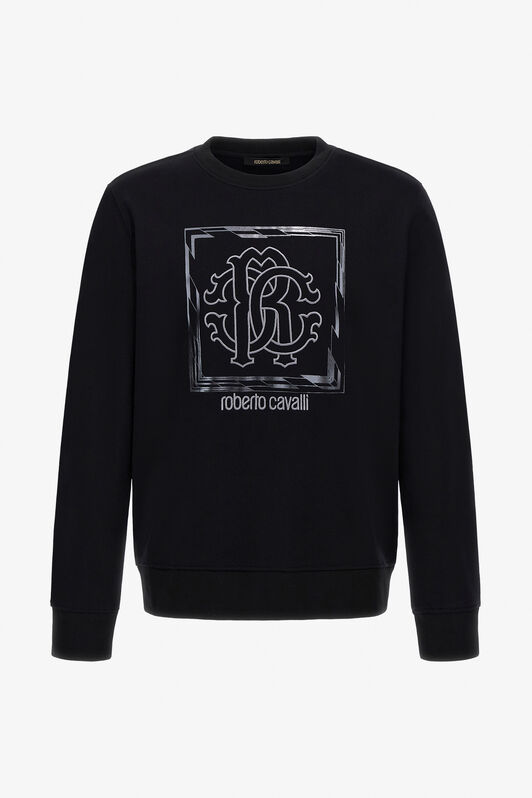 RC Printed sweatshirt Black NOT66B-CF052