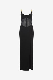 ${brand} Long See-Through Dress ${colorDescription} ${masterID}