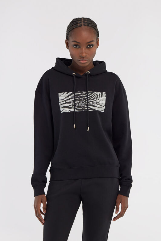 RC Sweatshirt with flag Black NOT68E-CF052