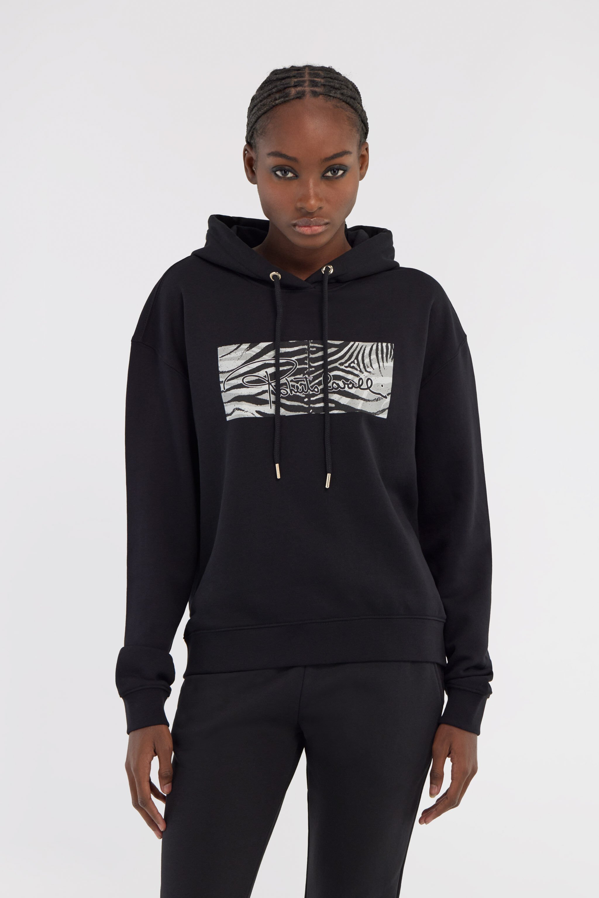 RC Sweatshirt with flag Black NOT68E-CF052