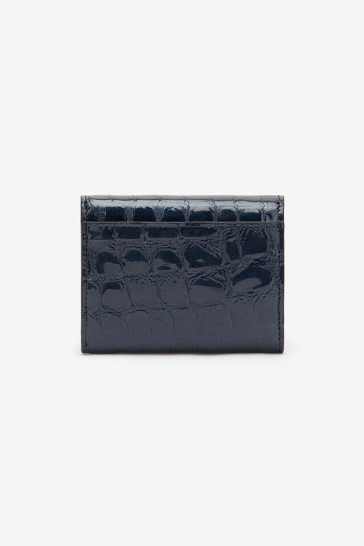 RC Tarjetero efecto escamas de cocodrilo Azul oscuro TKA002-PZE01