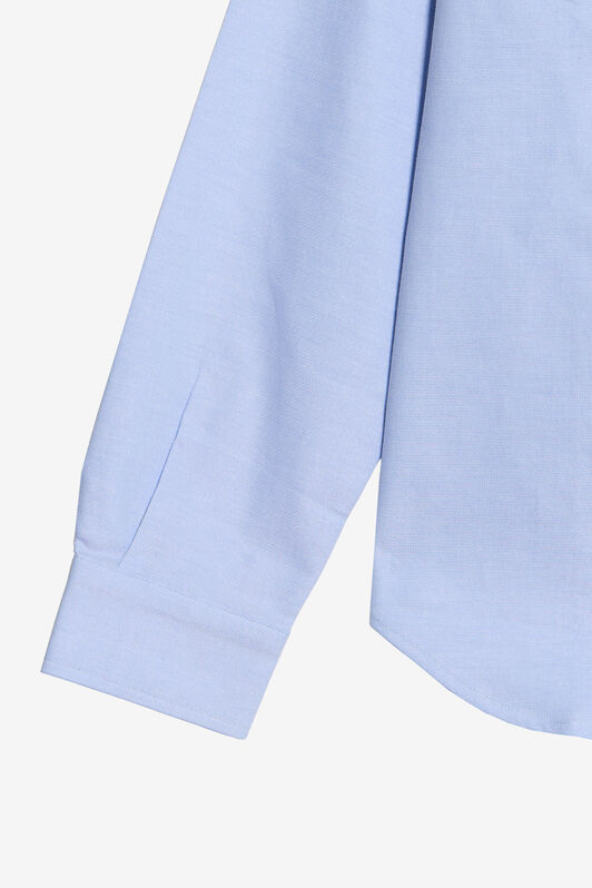 JU Hellblaue Baumwollhemd LIGHT BLUE WJT70G-FN053