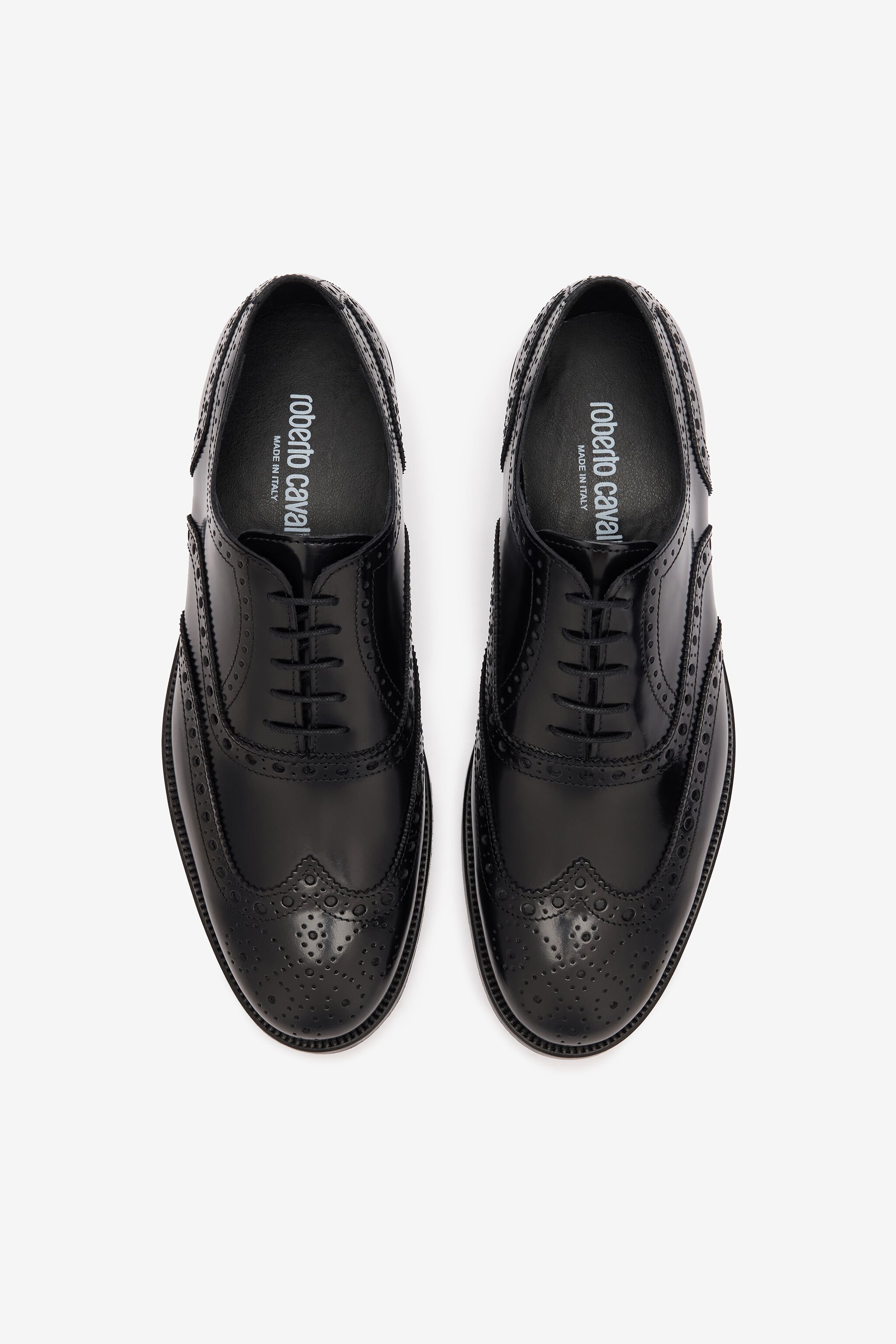 RC Brogue Derby Loafers Black POS00J-PZ085