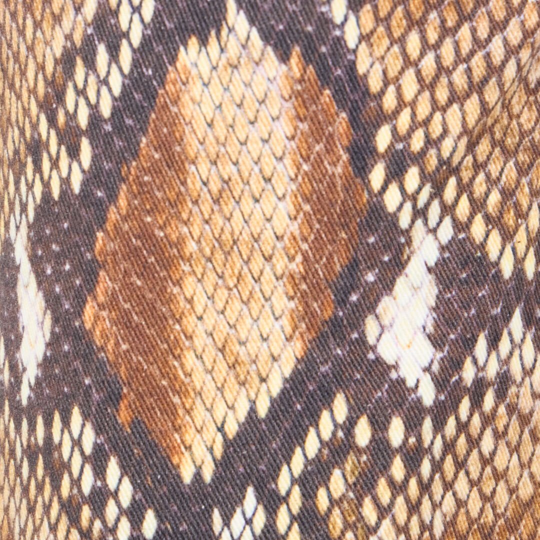 RC Python Print Denim Brown UWJ221-DAN93