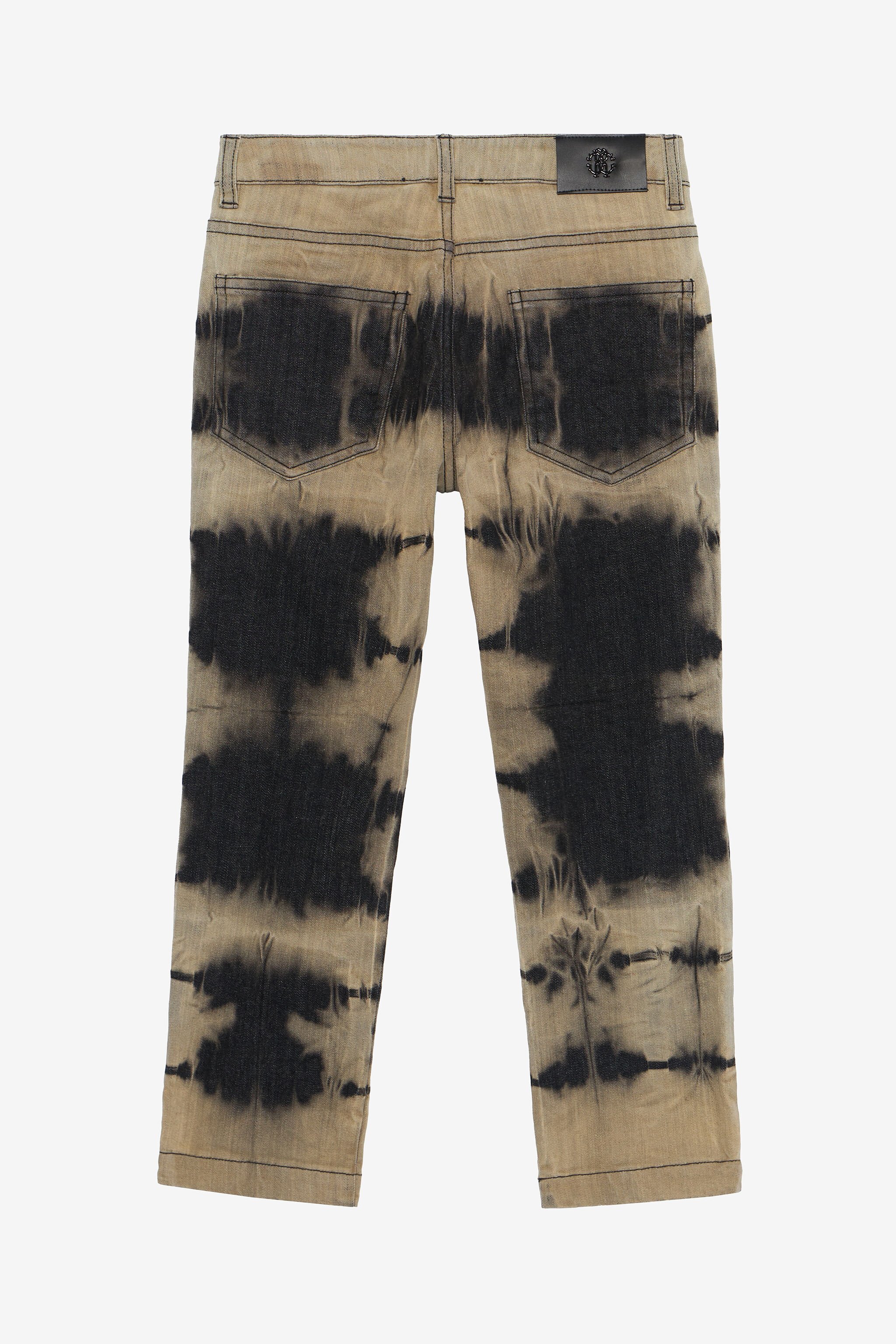 JU Hose Mit Kontrastierendem Print Braun UJJ20A-DSJ01