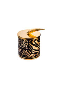 ${brand} Animalier Patchwork-Print Scented Candle ${colorDescription} ${masterID}